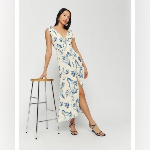 NWT💕 Reformation Harper Dress Size 12 - Picture 1 of 5